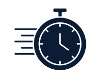 On-time delivery icon